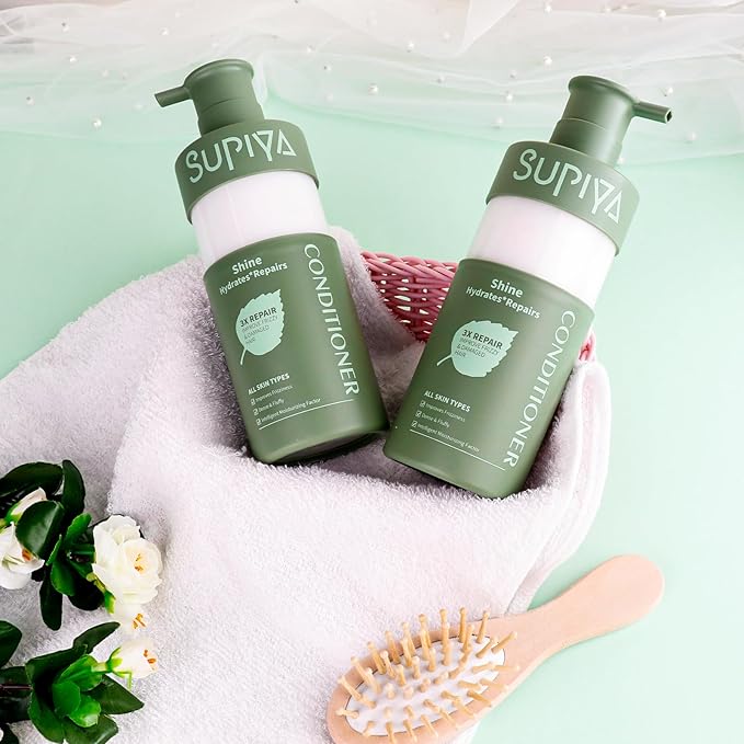 Hair Conditioner - Deep Conditioner for Dry Damaged Hair, Seals In Hydration, Moisturizes & Softens All Hair Types, Leaving Hair Feeling Soft & Shiny