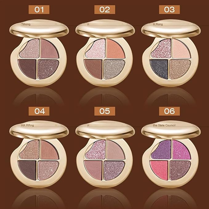 Glow Wardrobe Eye & Cheek Palette – Eyeshadow And Highlighter Makeup, Makeup Palette, Highlight Contour Makeup Palette, Blush For Cheeks And Eyes (2)