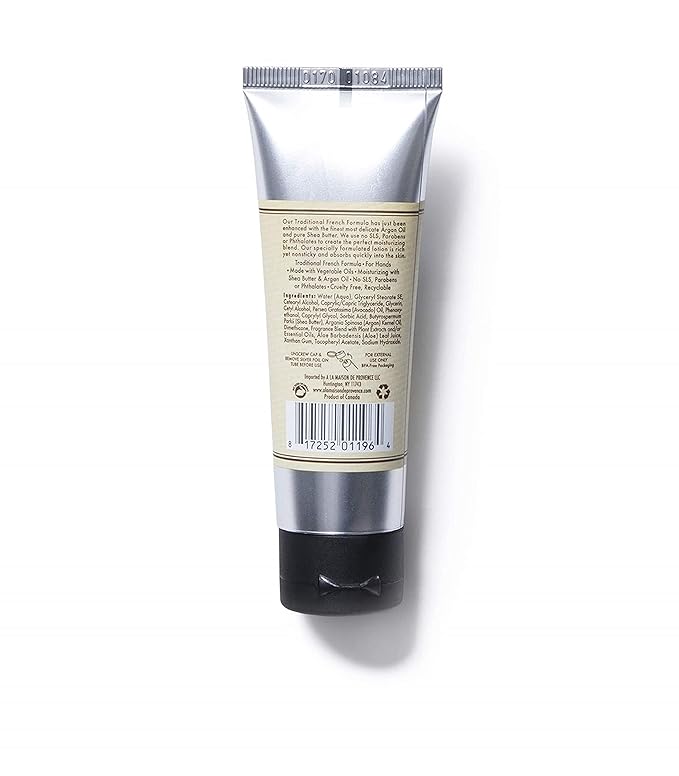 A LA MAISON Moisturizing Cream, Honeysuckle - Uses: Hand, Argan Oil, Pure Shea Butter, Essential Oils, Plant Based, Cruelty-Free, SLS and Paraben Free (1.7 Oz, 2 Pack)
