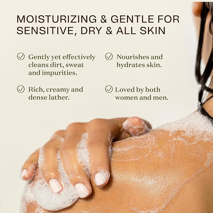 Ingreendients Natural Body Wash With Organic Ingredients - Moisturizing For Dry and Sensitive Skin, Vegan, Cruelty Free, Sulfate Free, Betaine Free (2 x 16 FL. Oz)