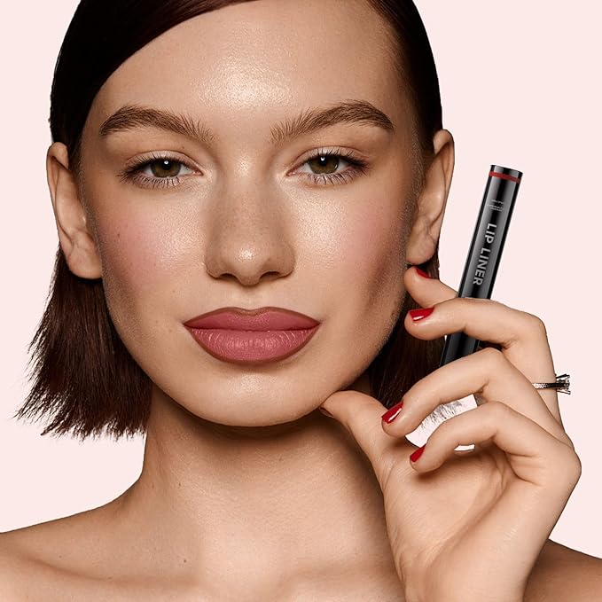 Lip Stain Peel Off - Lip Liner Waterproof, Lip Liner Stain Transfer Proof & Plumping, Moisturizing Non-Stick Cup Matte Finish Stay On All Day, Cocoa Color