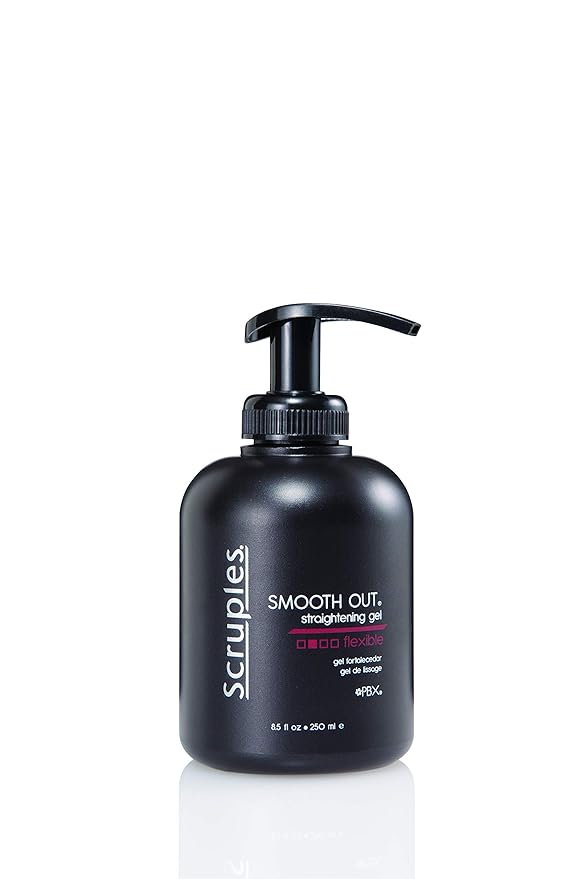 Scruples Smooth Out Hair Straightening & Styling Gel - Shine Enhancing & Frizz Control Solution for Women and Men with All Hair Types (8.5 oz)