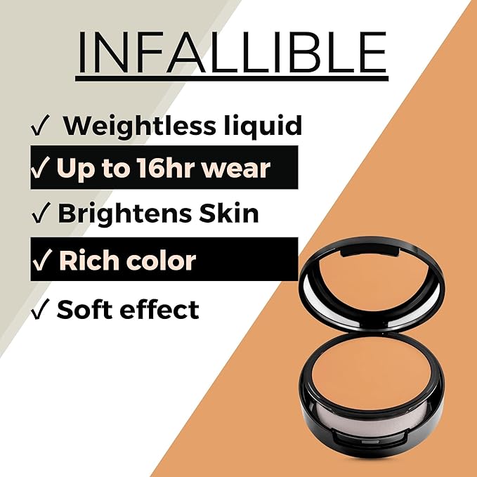 GA-DE High Performance Compact Foundation 4 - SPF, Lightweight, Full Coverage Makeup Powder Foundation - Camouflages Skin Imperfections - 0.4 oz