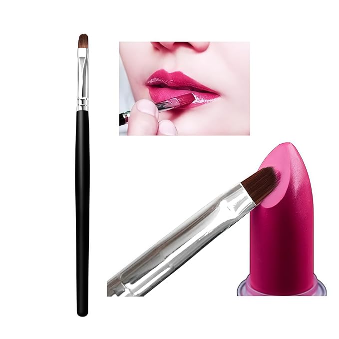2 pcs Lip Brush Concealer Brushes ，Lipstick Gloss Brushes Applicators Eyeshadow Lip Liner Makeup Brush Cosmetics Make Up Tools, Small Make Up Brushes
