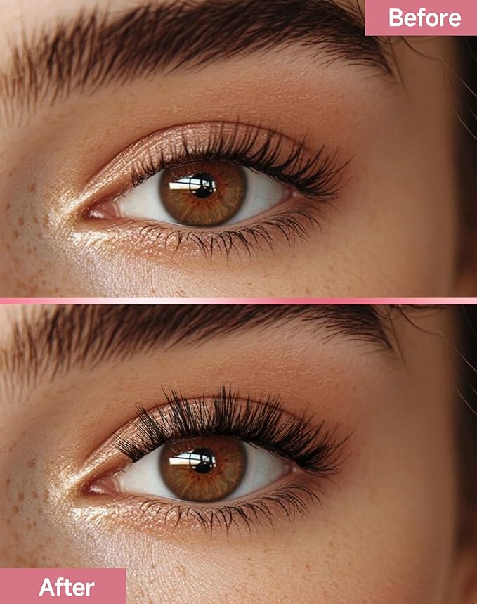 Frihappy Manga Anime Lashes Japanese Spiky Lashes Wispy Strip False Eyelashes Doll Asia Lashes HA-12