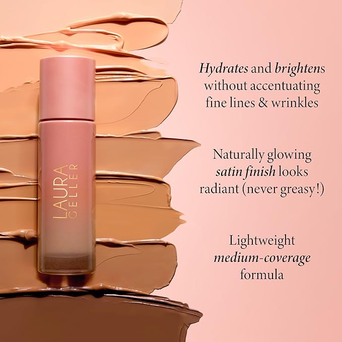 LAURA GELLER NEW YORK Balance-n-Glow Illuminating Liquid Foundation, Tan