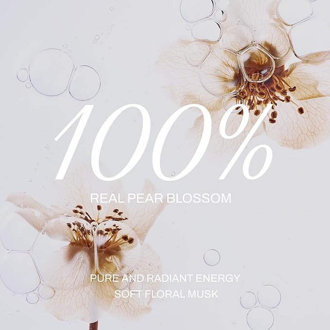 Whamisa Organic Pear Blossom Essence Toner, Fermented Postbiotic Formula for Radiant Skin, Facial Toner, Revitalizing, Hydrating, Moisturizing, Korean Skin Care (160ml)