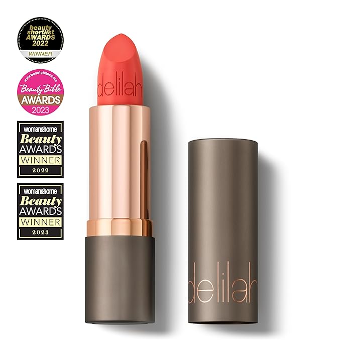 Colour Intense Cream Lipstick - Tango - Rich Pigmented - Long Lasting, Hydrating, Velvety Creamy Lipstick For Women - Silky Matte Finish - Infused with Vitamin E - Vegan - 3.7g / 0.13 Oz