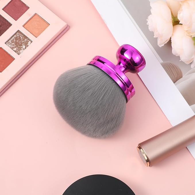 Body Makeup Brush, Extra Large Body Brush for Self Tanner 3.2 Inch Sphere Kabuki Brush Blend Blur Powder Brush Professional Makeup Tool for Face Leg Back Sunscreen Applicator, Wet or Dry Use