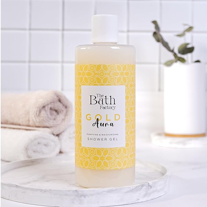 Shower Gel for Body Wash | 100% Vegan & Contains Natural Precious Flowers Extract | Moisturizing Liquid Soap as Bath Products for Men & Women | 13.5 Fl Oz