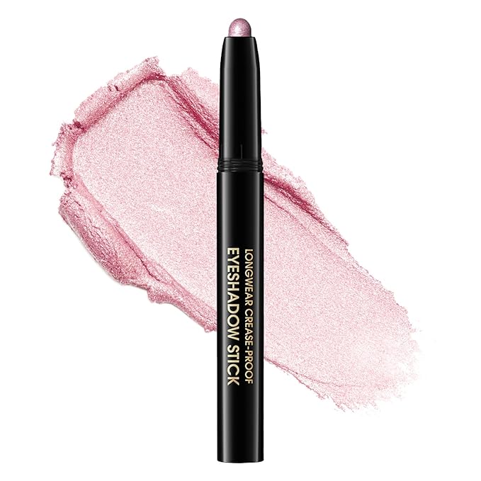 Eyeshadow Stick, Shimmer and Matte Cream Eye Shadow Brightener Sticks Eyeliner Pencil Crayon, Waterproof Long Lasting Eye Highlighter Stick Makeup,0.056 Oz(#8-Fancy)
