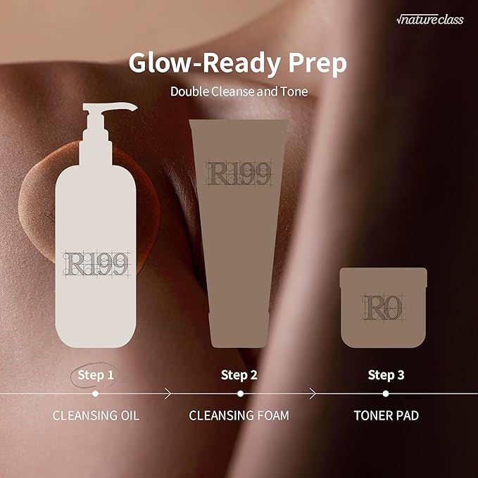 R199 Rice Cleansing Oil – Oil Cleanser for Face & Pore Care, Blackhead & Sebum Remover, Daily Makeup Remover, Double Cleansing, Sensitive Skin, Korean Skin Care, 6.76 fl oz