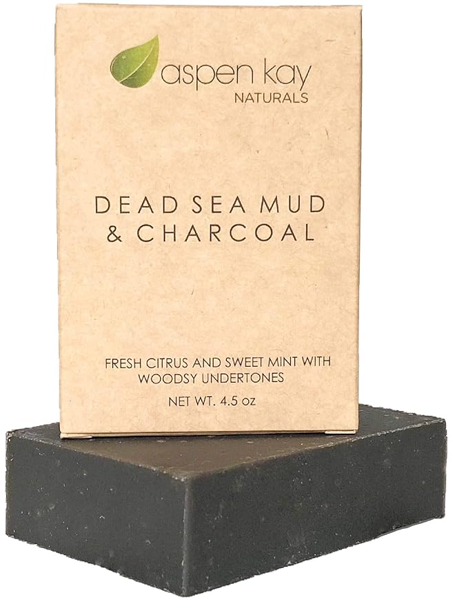 Soap Set - Made with Natural and Organic Ingredients. Gentle Soap. 1 Oatmeal Milk & Honey Soap - 1 Calamine Soap - 1 Dead Sea Mud & Charcoal Soap - 4.5oz Bar