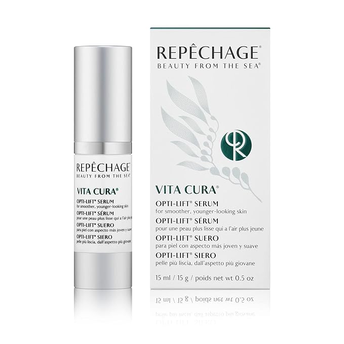 Repechage Vita Cura Opti-Lift Serum – Lightweight, Smoothing Serum for Eyes & Targeted Areas, Helps Lift & Refine Skin Texture – for Puffiness, Fine Lines & Under-Eye Shadows (15 mL / 0.5 fl oz)