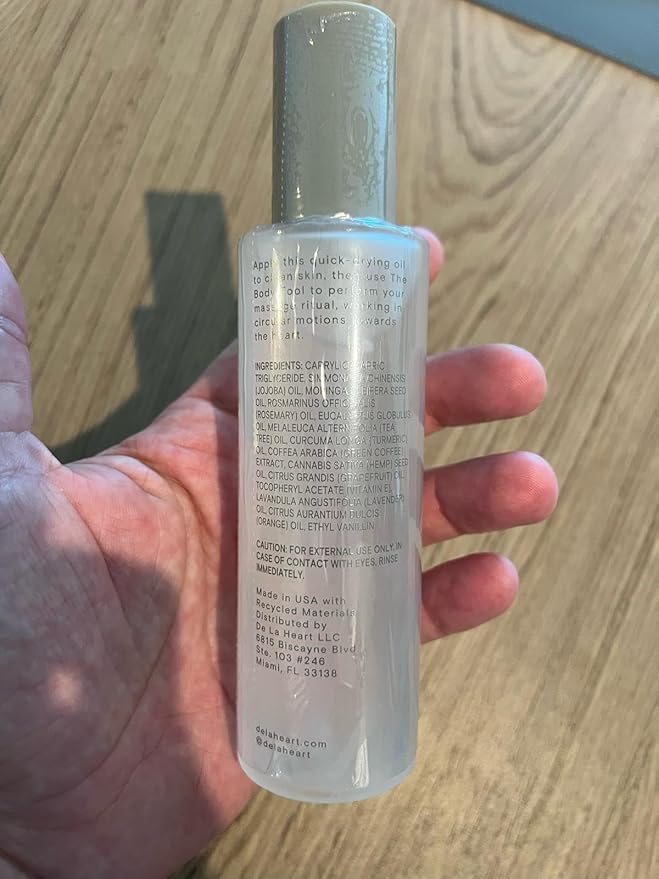 de la heart Flow + Glow Body Oil, 3.4 fl oz
