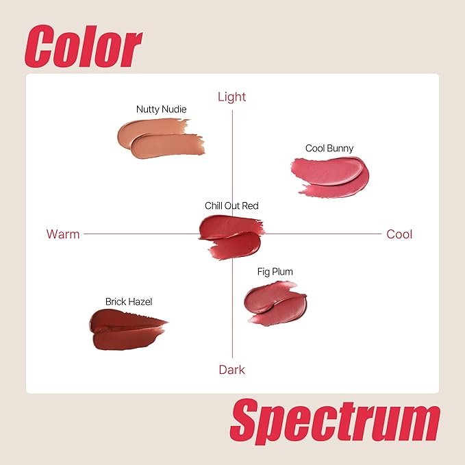 Touch in Sol Vegan Again Blur Core Lip Tint (#Brick Hazel) - Long Lasting, High Pigment Velvet Matte Lip Stain – Lightweight Smooth Blur Finish