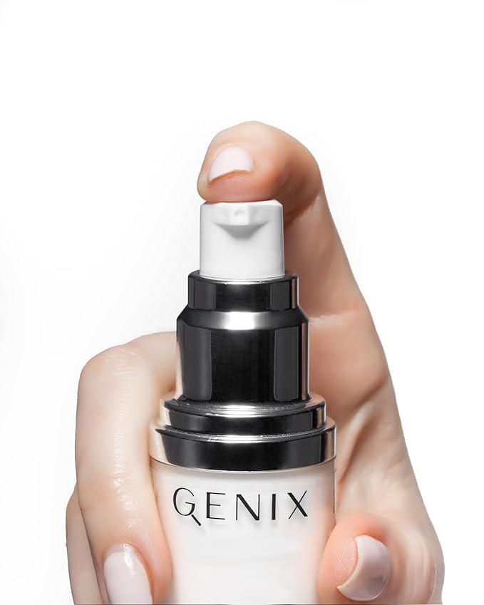 GENIX Placenta Extract Eye Cream | For Puffiness, Bags & Antiaging | Hyaluronic Acid + Caffeine + Collagen | Hydrating | Fragrance-free, cruelty-free 0.5 oz