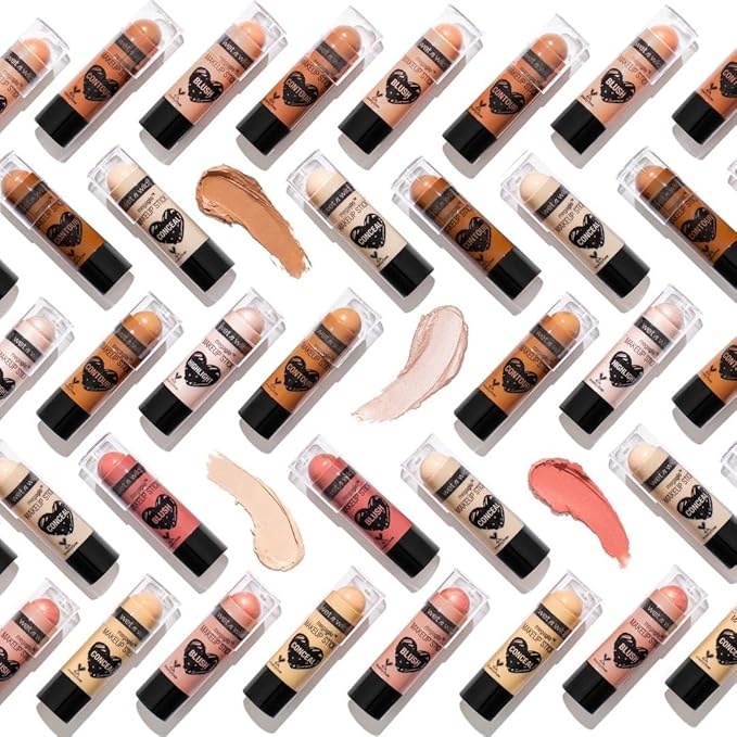 wet n wild MegaGlo Makeup Stick, Buildable Color, Versatile Use, Cruelty-Free & Vegan - Floral Majority