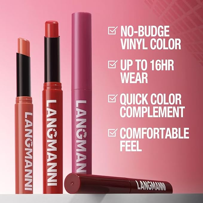 Long Lasting Waterproof Matte Nude Lipstick - Perfect for Daily Commute #10