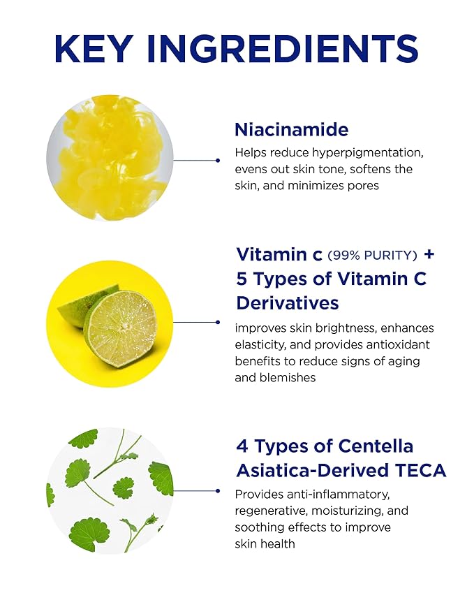 CKD Vita C Teca Blemish Shot Face Gel Mask with Vitamin C & Centella Asiatica (5ea) - Korean Hydrogel Mask for Glass Glow Skin, Dark Spot and Blemish Korean Skincare Routine