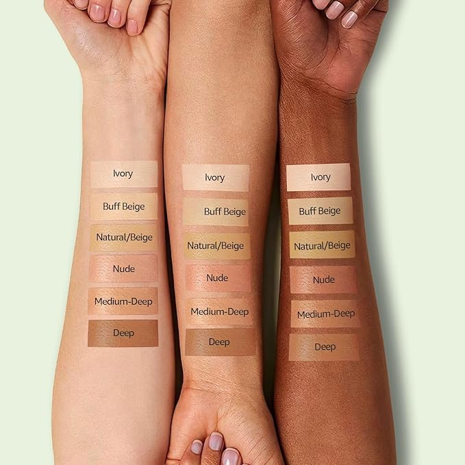 Mushroom Head Air Cushion CC Cream - Brightening & Moisturizing BB Cream Makeup Long Lasting Matte Concealer, Even Skin Tone for All Skin Types (Natural, 3.21 Ounce (Pack of 1))