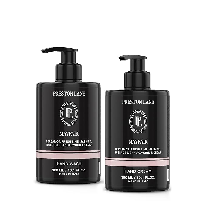Hand Set, Scented Hand Wash & Cream Duo, Gently Cleanses, Hydrating & Nourishing