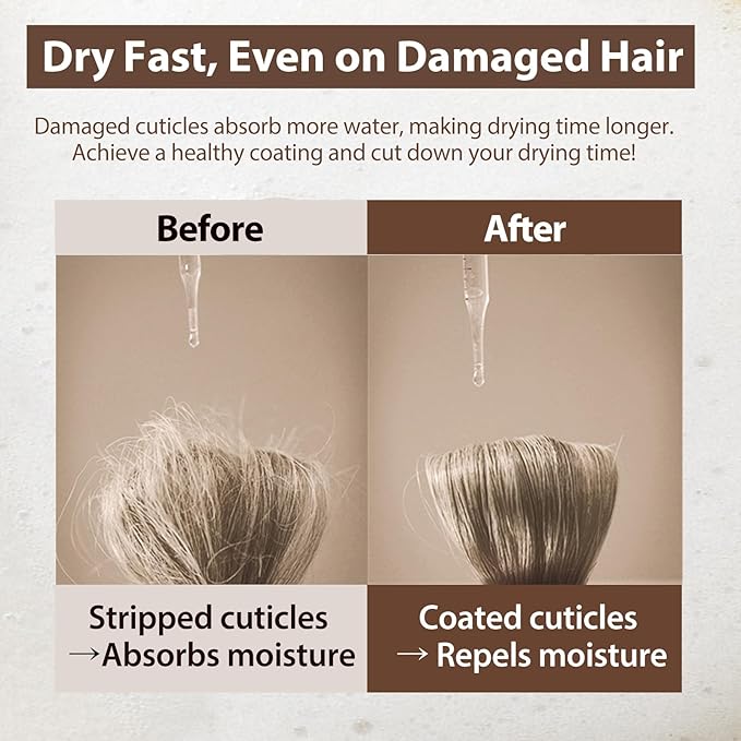 Mise En Scene 𝗦𝗮𝗹𝗼𝗻 𝟭𝟬 Protein Shampoo for Severe Damaged Hair - Low porosity Hair Product, Korean HairPerfume Shampoo, 10-Sec Protein Clinic, Moisturizing & Restoring, 16.9 Fl. Oz. (500ml)