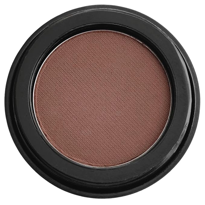 Marie-José Medium Brown Eyebrow Powder - Versatile shade - Compact Size 0.10oz for Purse or Travel Size - Made in USA - Perfect eyebrows, powder smooth!