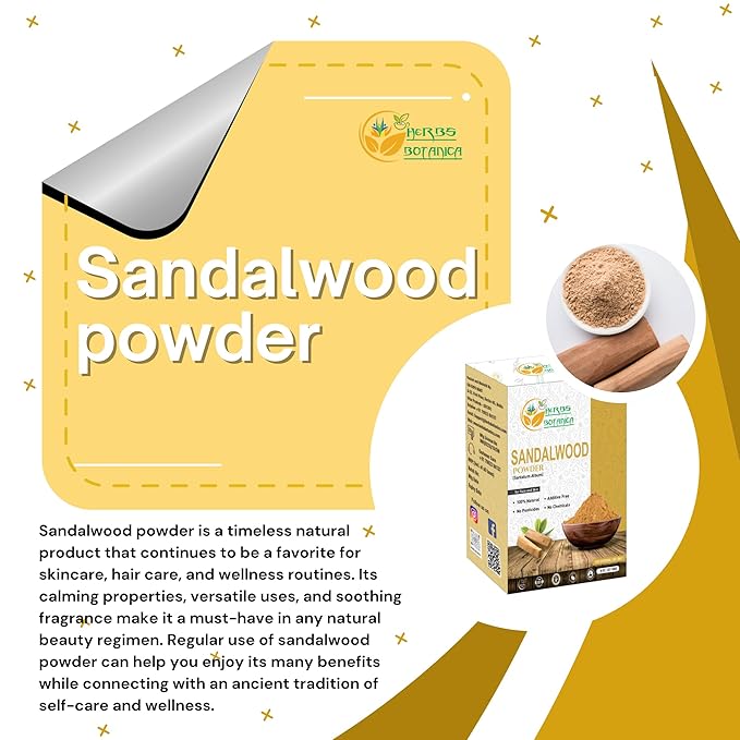 Chandan Sandalwood Powder Natural 227gm / 8 oz For Skin, Face Pack, Face Mask, Worship Tilak, Auspicious Occasions 100% Natural, Soothing, Cleansing, Wrinkles