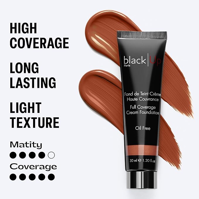 black Up Full Coverage Cream Foundation (HC 11)