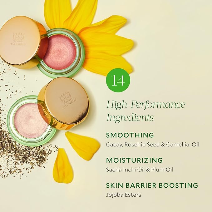 Tata Harper Cream Highlighter, Dewy Cream Highlighter, Natural Makeup, Natural Ingredients, Flashy - Warm Gold