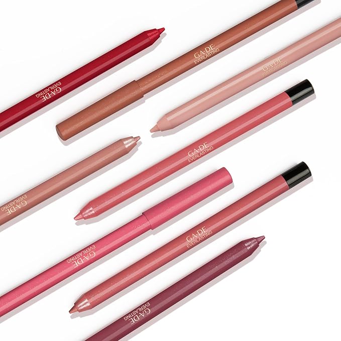 GA-DE Everlasting Lip Liner, 83 - Automatic Pencil with Retractable Tip - Smudge-Resistant - Enriched with Vitamin E and Antioxidants - 0.01 oz