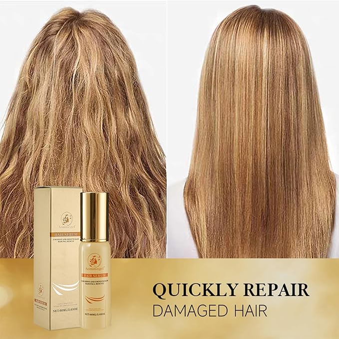Argan Hair Oil Hair Serum Cold Pressed Weightless Argan Oil Hair Treatment for Dry Damaged Hair 2 floz
