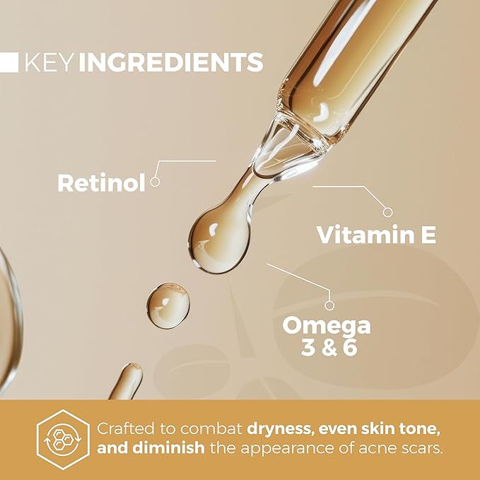 Cacay Pure Anti-Aging Oil – Natural Retinol Cacay Oil for Face, Hair, and Body | Organic Vitamin E Oil for Lip & Cuticle Care | Organic Face & Skin Oil Therapy (Cacay Oil + Spa Headband) (30ml)
