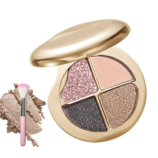 Glow Wardrobe Eye & Cheek Palette – Eyeshadow And Highlighter Makeup, Makeup Palette, Highlight Contour Makeup Palette, Blush For Cheeks And Eyes (3)