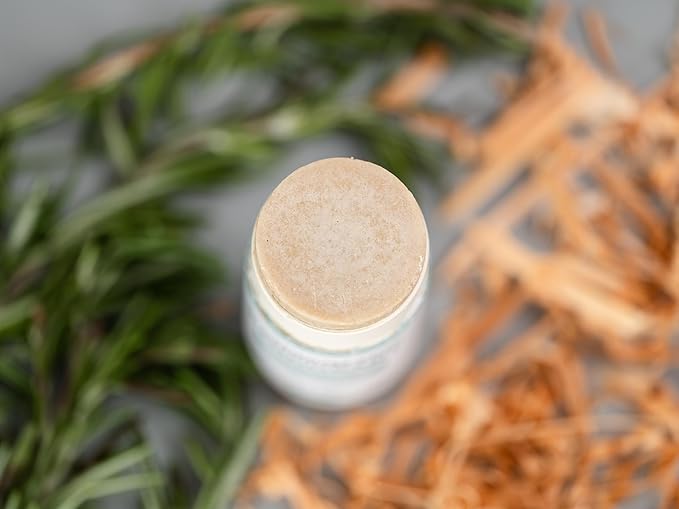 J&L Naturals Aluminum Free Deodorant for Men & Women | 100% Natural Ingredients With Coconut Oil, Shea Butter, & Essential Oils | Sustainable, Eco-Friendly (Rosemary & Cedarwood, 3.0 Oz (Pack of 4))