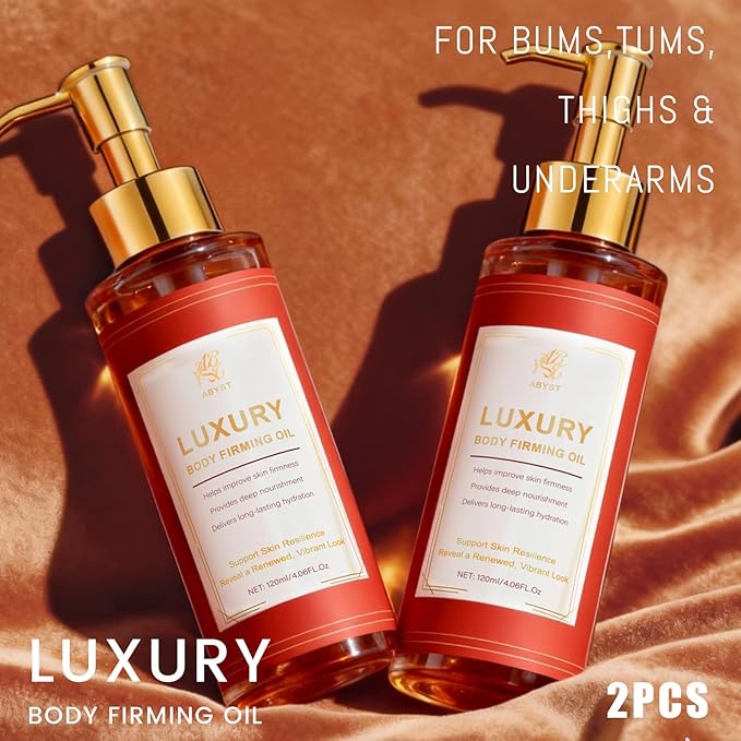 Body Firming Oil - Luxury Toning & Tightening Treatment for Crepey Skin - Hydrating, Nourishing Elixir to Improve Skin Texture & Elasticity - 120ml (2)