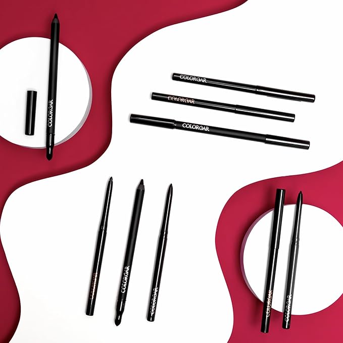 Just Smoky Eye Pencil - Eyeliner Pencil with Built-in Smudger - Waterproof Formula - Matte Finish - 001 Just Black - 0.04 oz