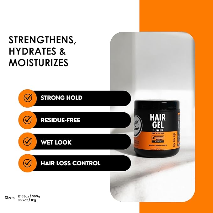 Rolda Power Styling Gel Hair Loss Control 17.6oz