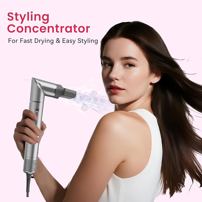 Hair Dryer Brush Volumizer 3 in 1 Hot Air Styler for Women: High-Speed Blow Dry Brush for Volume, Straightening and Fast Drying