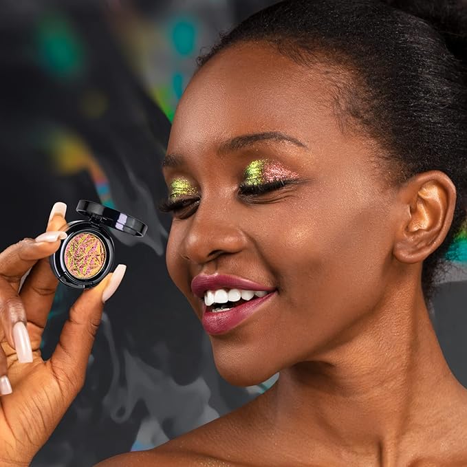 CHARMACY Duochrome Eyeshadow, Insane Shifters Chameleon Eyeshadow, Creates High-Impact, Metallic Eye Looks, 100% Vegan and Cruelty Free (Chameleon-#905, 0.05 Ounce (Pack of 1))