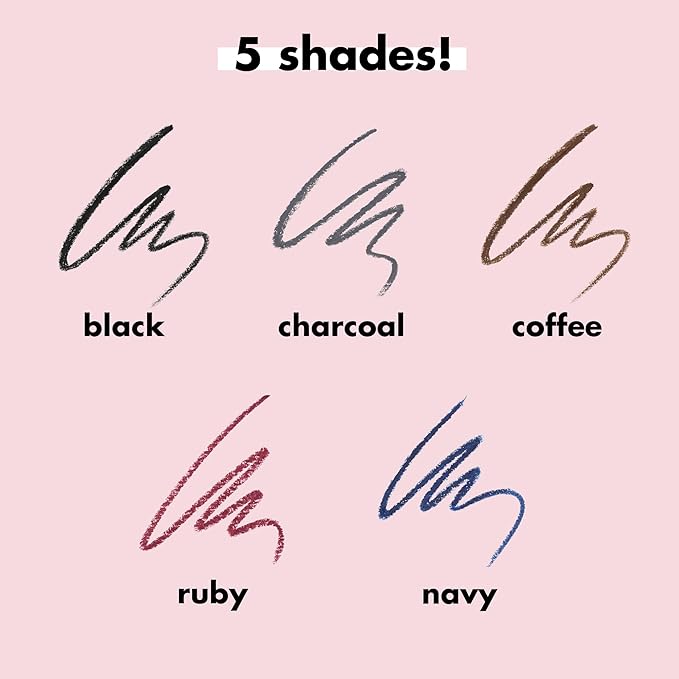 e.l.f. No Budge Retractable Eyeliner, Creamy, Ultra-Pigmented, Coffee