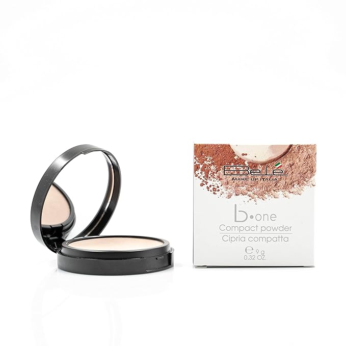 Belé MakeUp Italia B.One Compact Powder (Peanut) (Made in Italy)