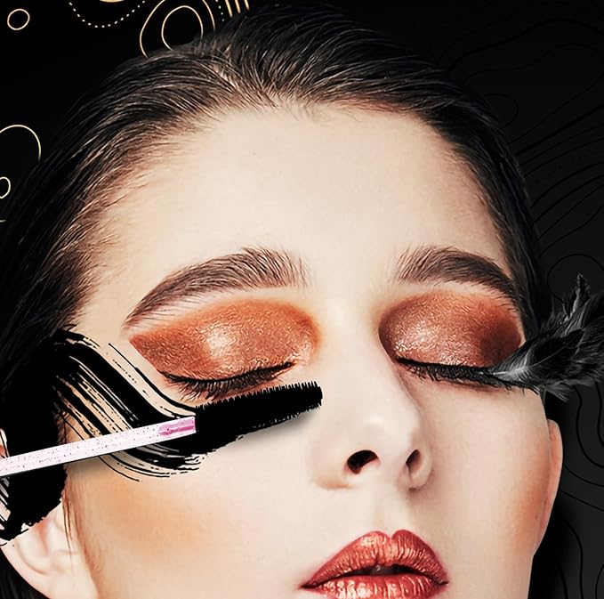 BIHRTC 100PCS Eye Lash Brush Mascara Wands Disposable Lip Applicators Silicone liner Brushes Makeup Tools Lashes Brush Eye Lash Extension for Women Girls Salon Beauty Cosmetic Make Up