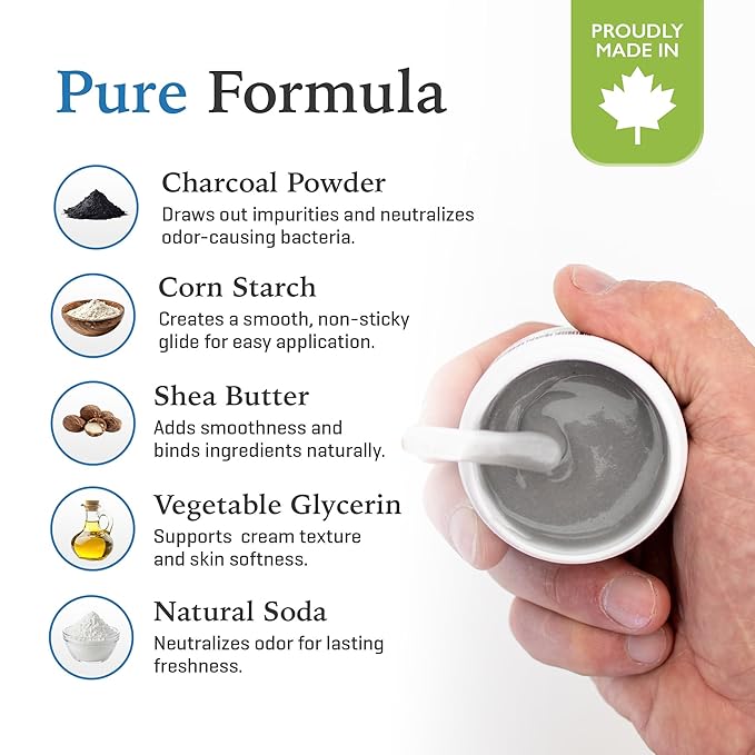 Purelygreat Charcoal Deodorant (Charcoal Unscented)