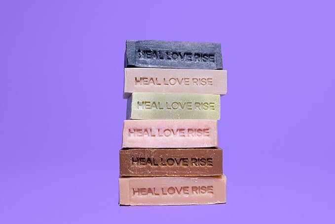 Natural Handmade Cold Process Bar Soap - Made with Olive oil, Coconut oil, Castor, Shea Butter, and Kaolin Clay-Plant Based, Vegan, Moisturizing, Hand/Body Soap! 1 Bar(Camila Auburn Coconut)