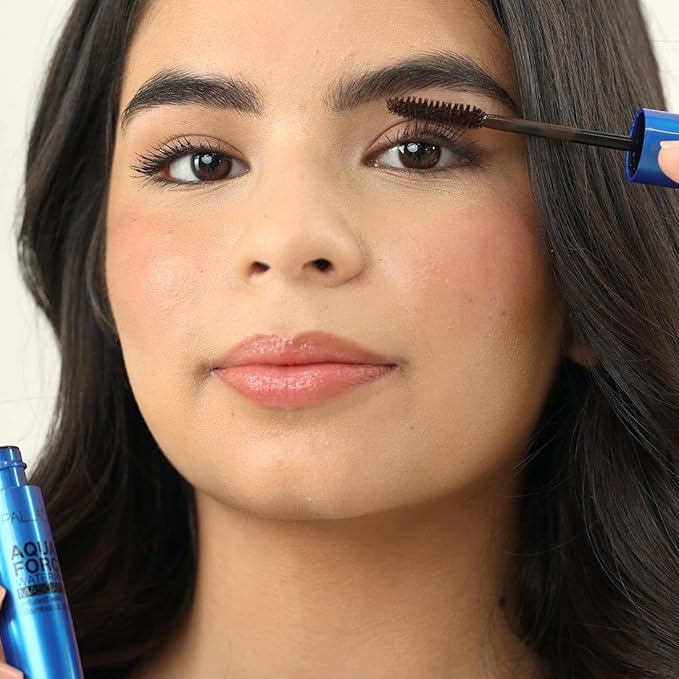 Palladio Aqua Force Waterproof Defining Mascara, Brown 0.41 Fl Oz (Pack of 1)