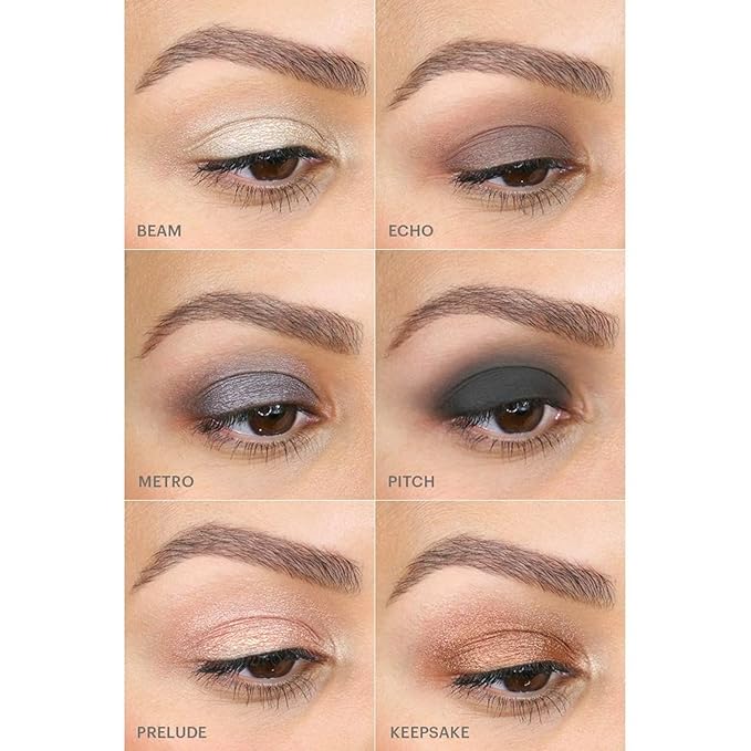 Glo Skin Beauty Cream Stay Shadow Stick (Echo) - Multi-Purpose Eyeshadow Mineral Makeup Can Also Be Used as Liner on Lips or Cheeks, 12-Hours of Wear