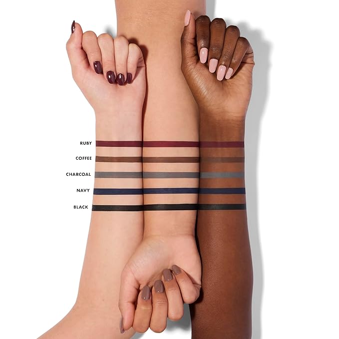 e.l.f. No Budge Retractable Eyeliner, Creamy, Ultra-Pigmented, Coffee