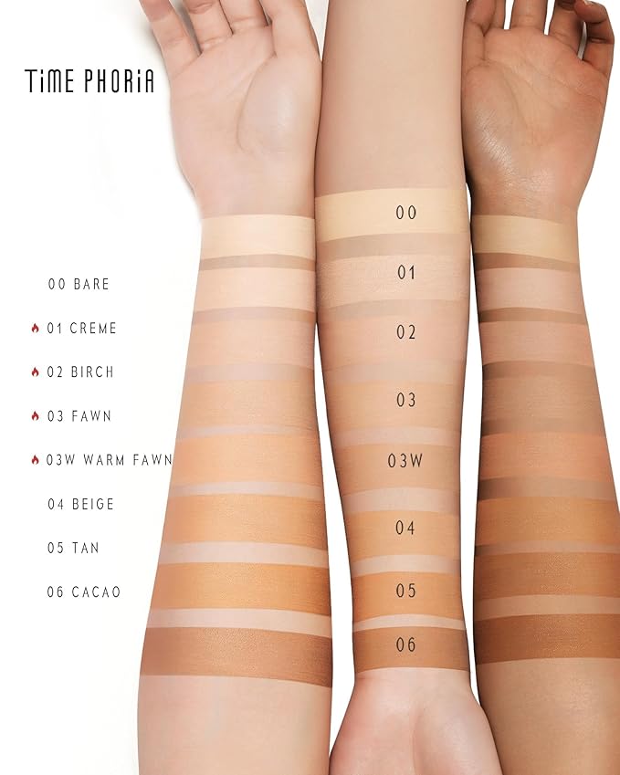 TIMELESS LUMINA MATTE PERFECTION CUSHION | Full Coverage, Weightless, Skin fit, Velvety Matte Finish, Oil-Control Waterproof Foundation, Sweatproof Flawless BB Cream CC (03W WARM FAWN)